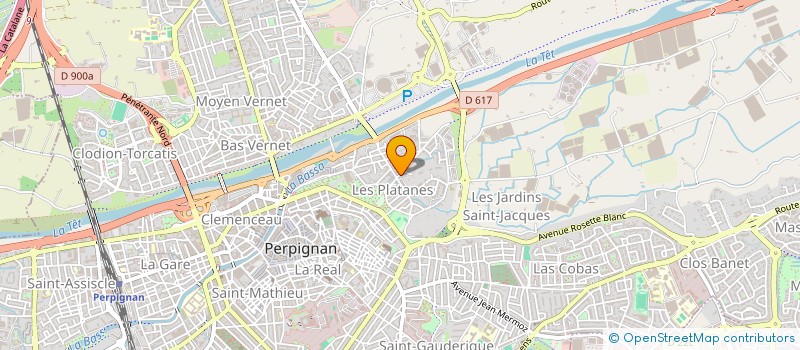 localisation de l'entreprise THEOPAUL  PERPIGNAN