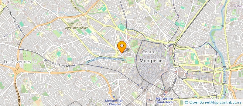 localisation de l'entreprise THEOPHILE à MONTPELLIER
