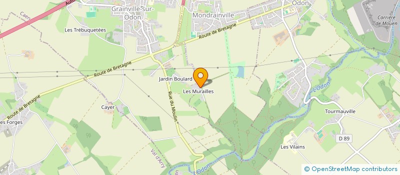 localisation de l'entreprise THEOPHILE à CAEN
