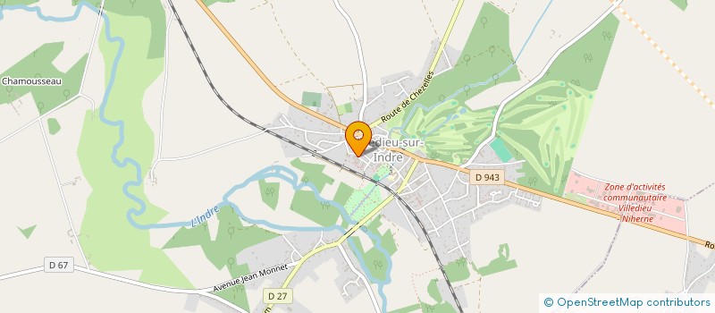 localisation de l'entreprise THEOPOLIS à VILLEDIEU-SUR-INDRE