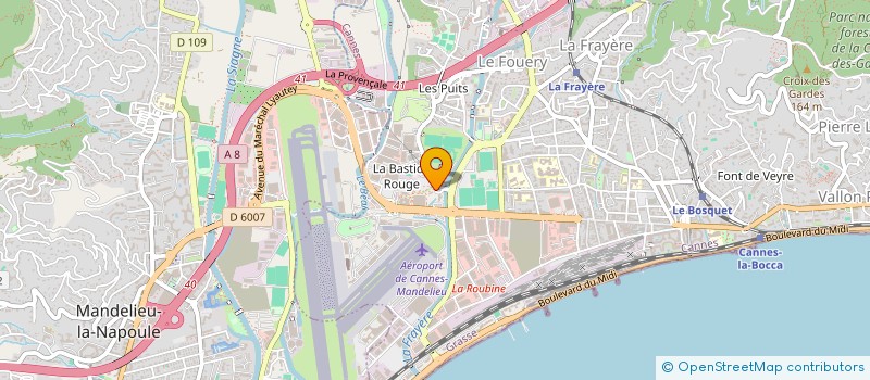 localisation de l'entreprise THEOREM à CANNES