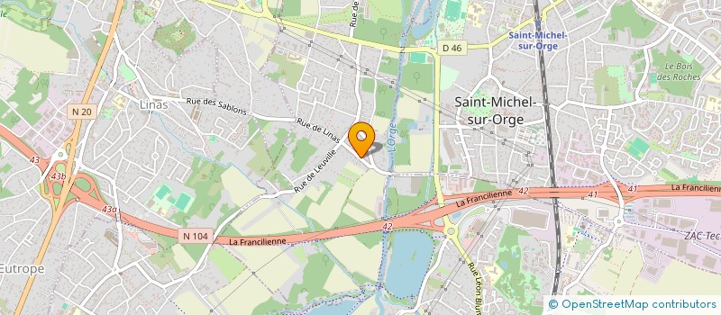 localisation de l'entreprise THEOREM à LONGPONT-SUR-ORGE