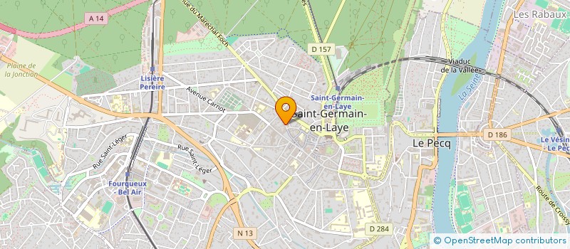 localisation de l'entreprise THEOREME à SAINT-GERMAIN-EN-LAYE