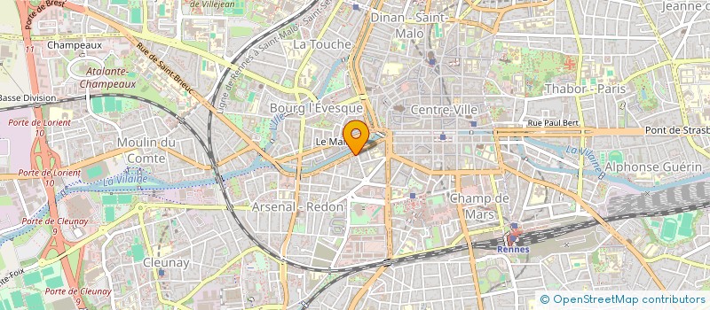 localisation de l'entreprise THEOREME GRAPHIQUE à RENNES