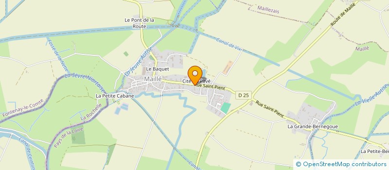 localisation de l'entreprise THEORIANE à MAILLE