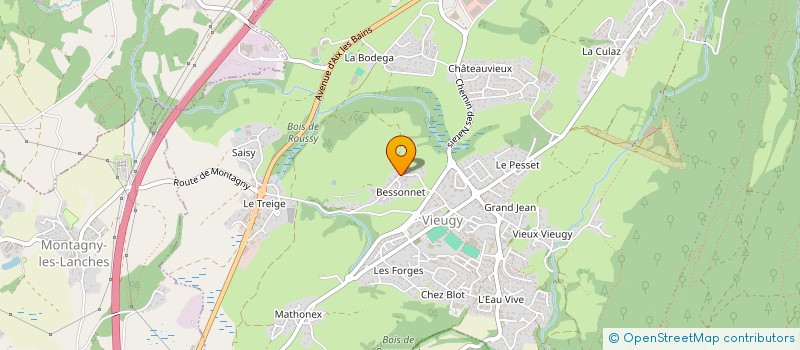 localisation de l'entreprise THEORIC  ANNECY