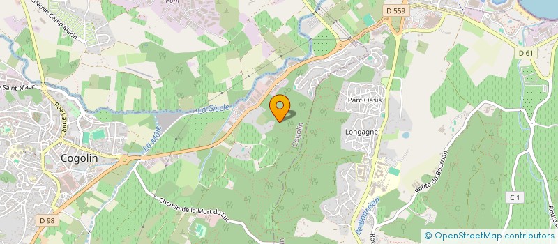 localisation de l'entreprise THEORIE DU MEUBLE  GRIMAUD