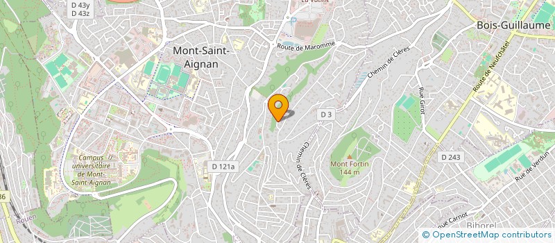 localisation de l'entreprise THEOS  MONT-SAINT-AIGNAN