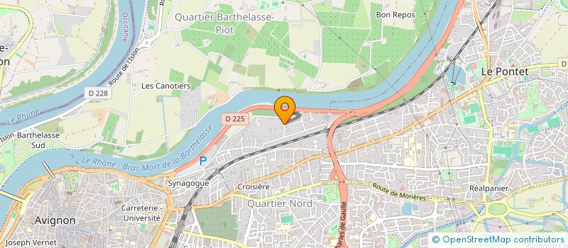 localisation de l'entreprise THEOSSA  AVIGNON