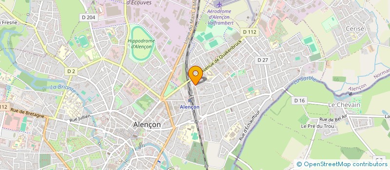 localisation de l'entreprise THEOSSY HELP SERVICES à ALENCON