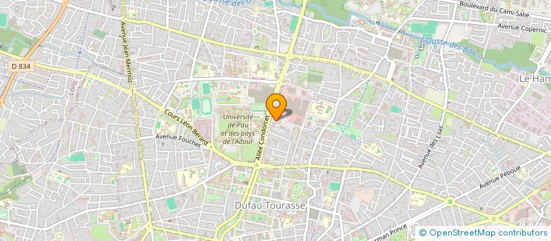 localisation de l'entreprise THEOUCAFE à PAU