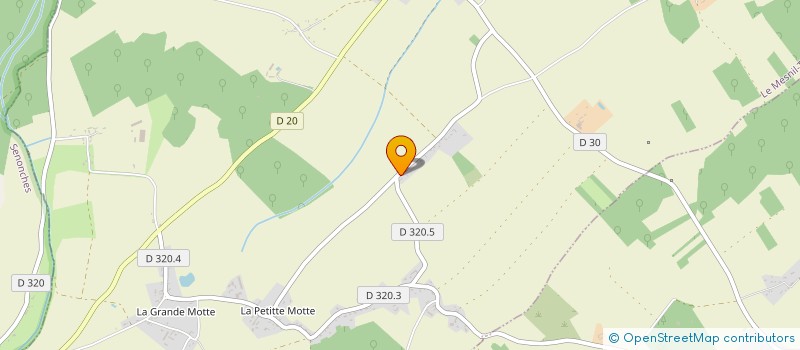 localisation de l'entreprise THEPAUROLOU à LE MESNIL-THOMAS