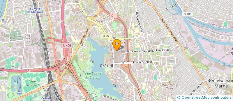 localisation de l'entreprise THEPHITHAT INDIVISION  CRETEIL