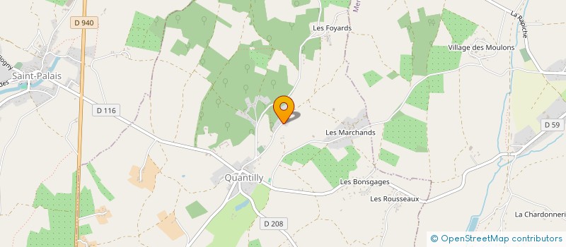 localisation de l'entreprise THEPIN MAUBOUSSIN  QUANTILLY