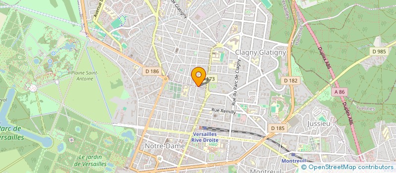 localisation de l'entreprise THEQUIQUIGOOSE  LE CHESNAY-ROCQUENCOURT