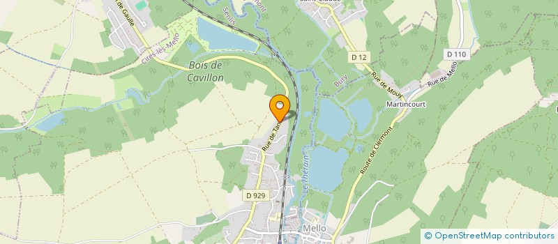 localisation de l'entreprise THER'ANIMAUX  CIRES-LES-MELLO