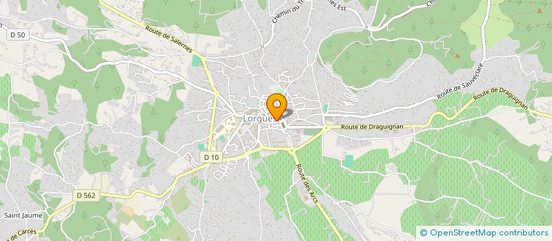 localisation de l'entreprise THERA  SAINT ANTONIN-DU-VAR