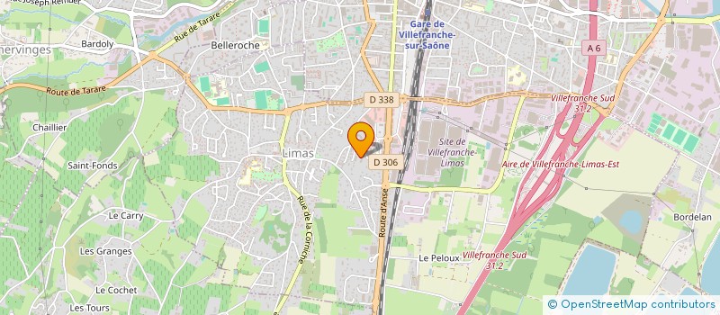 localisation de l'entreprise THERA  LIMAS