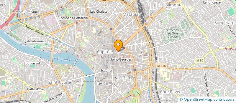 localisation de l'entreprise THERA à TOULOUSE