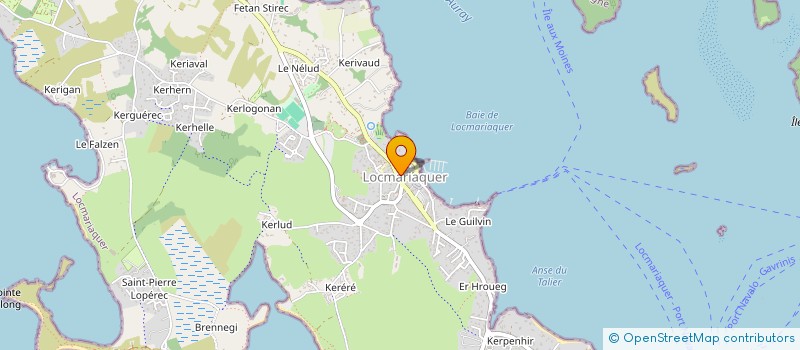 localisation de l'entreprise THERA.BZH  LOCMARIAQUER