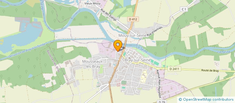 localisation de l'entreprise THERA CLINIC  PROVINS