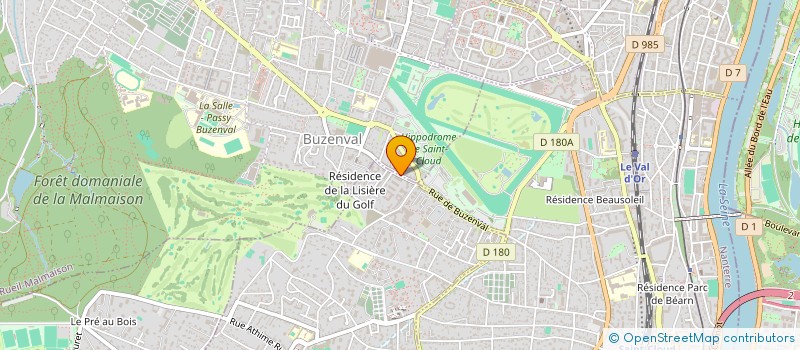 localisation de l'entreprise THERA DES CYCLADES à GARCHES