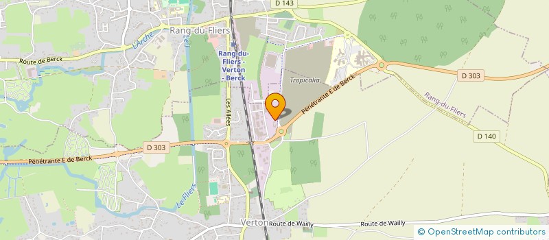 localisation de l'entreprise THERA-TRAINER FRANCE à VERTON