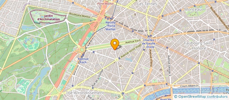 localisation de l'entreprise THERAKOS (FRANCE) SAS à PARIS