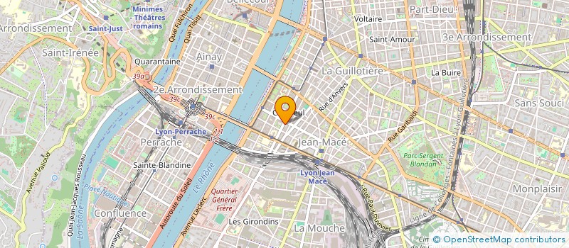 localisation de l'entreprise THERALOGUE  LYON