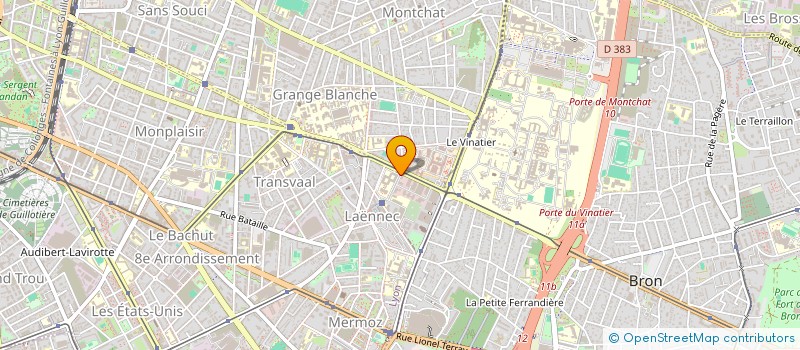 localisation de l'entreprise THERANEXUS  LYON