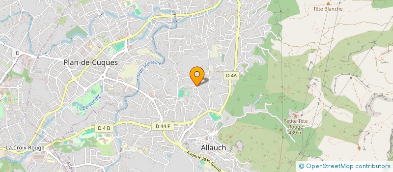 localisation de l'entreprise THERAP  ALLAUCH