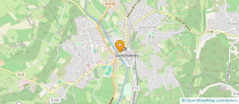 localisation de l'entreprise THERAP'CBD à SOMMIERES