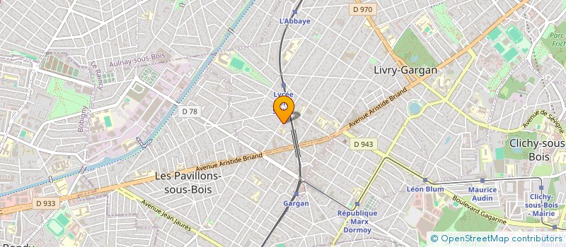 localisation de l'entreprise THERAP'HYPNOSE  LIVRY-GARGAN