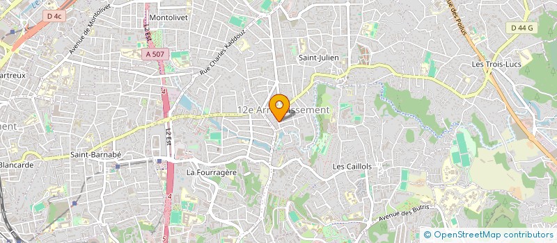 localisation de l'entreprise THERAPA SPORT SANTE à MARSEILLE