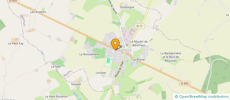 localisation de l'entreprise THERAPERCHE à BERD'HUIS