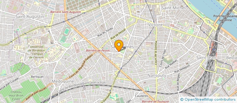 localisation de l'entreprise THERAPIE  BORDEAUX