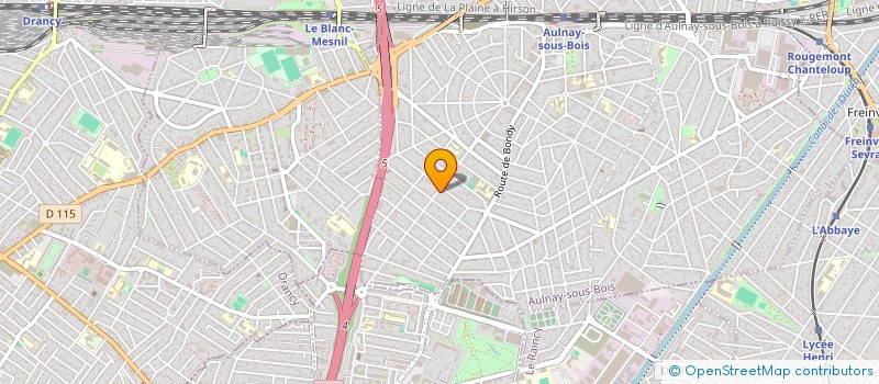 localisation de l'entreprise THERAPIE BREVE BENFRIHA à AULNAY-SOUS-BOIS