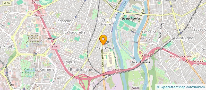 localisation de l'entreprise THERAPS à TOULOUSE