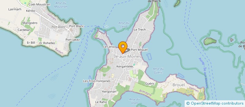 localisation de l'entreprise THERARMONY  ILE-AUX-MOINES