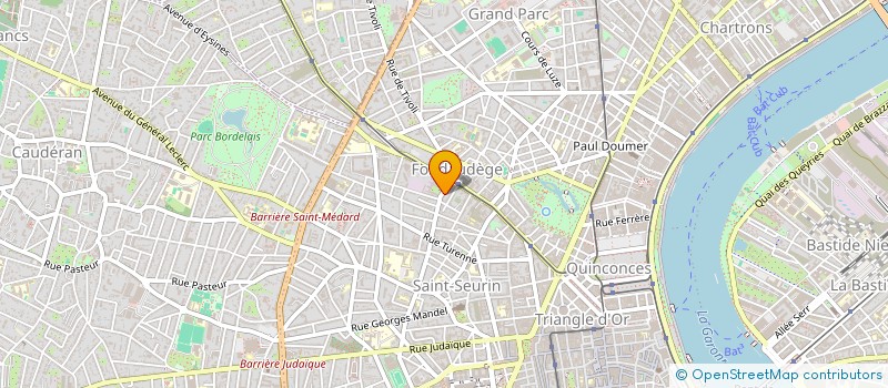 localisation de l'entreprise THERESA BRUNVOLL-COCHET ARCHITECTE  BORDEAUX