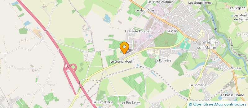 localisation de l'entreprise THERESE  AIGREFEUILLE-SUR-MAINE