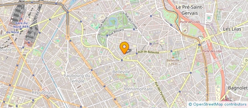 localisation de l'entreprise THERESE SARL  PARIS