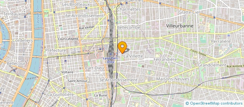 localisation de l'entreprise THERESYN à LYON