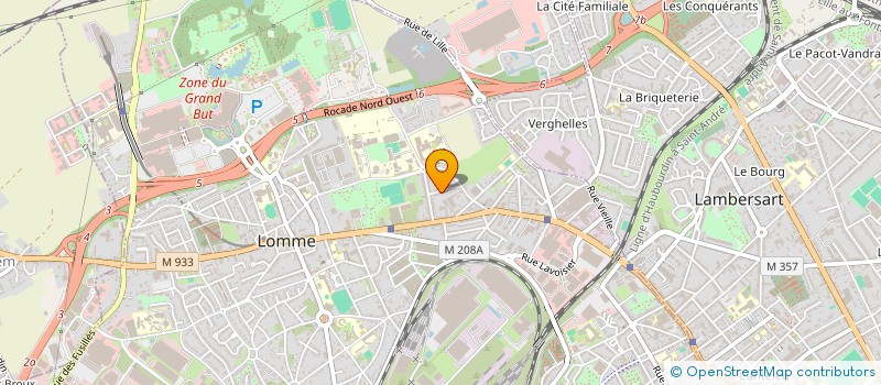 localisation de l'entreprise THERET BAYARD à LILLE
