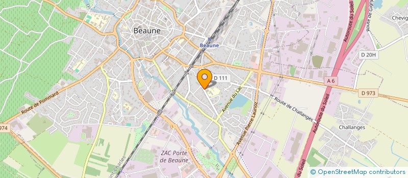 localisation de l'entreprise THERHAPPY FAMILY PAR OLIVIA PUSSET à BEAUNE