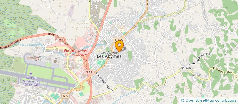 localisation de l'entreprise THERM'EAU FLEX à LES ABYMES