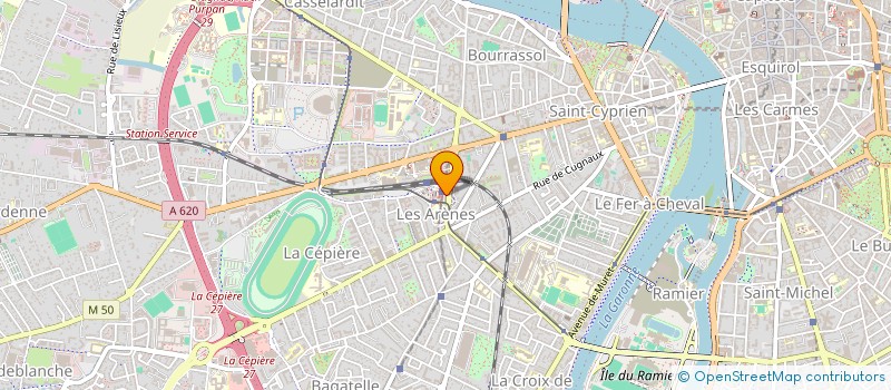 localisation de l'entreprise THERM EAUX SANIT à TOULOUSE