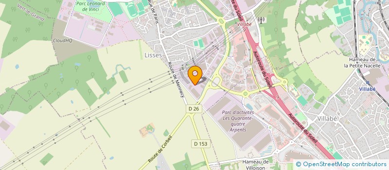 localisation de l'entreprise THERM'ESSONNE à LISSES