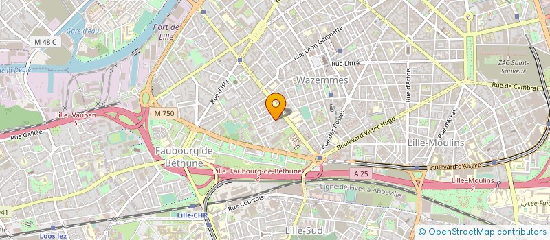 localisation de l'entreprise THERM INDUS à LILLE