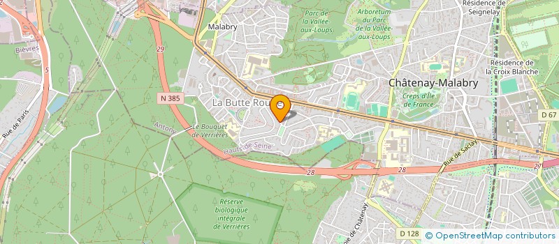 localisation de l'entreprise THERM INNOV  CHATENAY-MALABRY